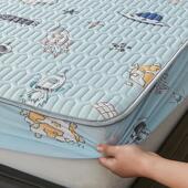 a类冰丝凉席床笠款 床罩单件儿童135x190夏季 榻榻米定制加宽拼接床