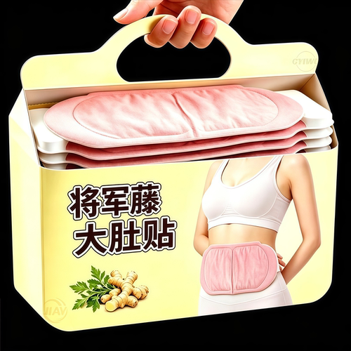 将军藤蒸汽热肚子贴【温灸热敷】