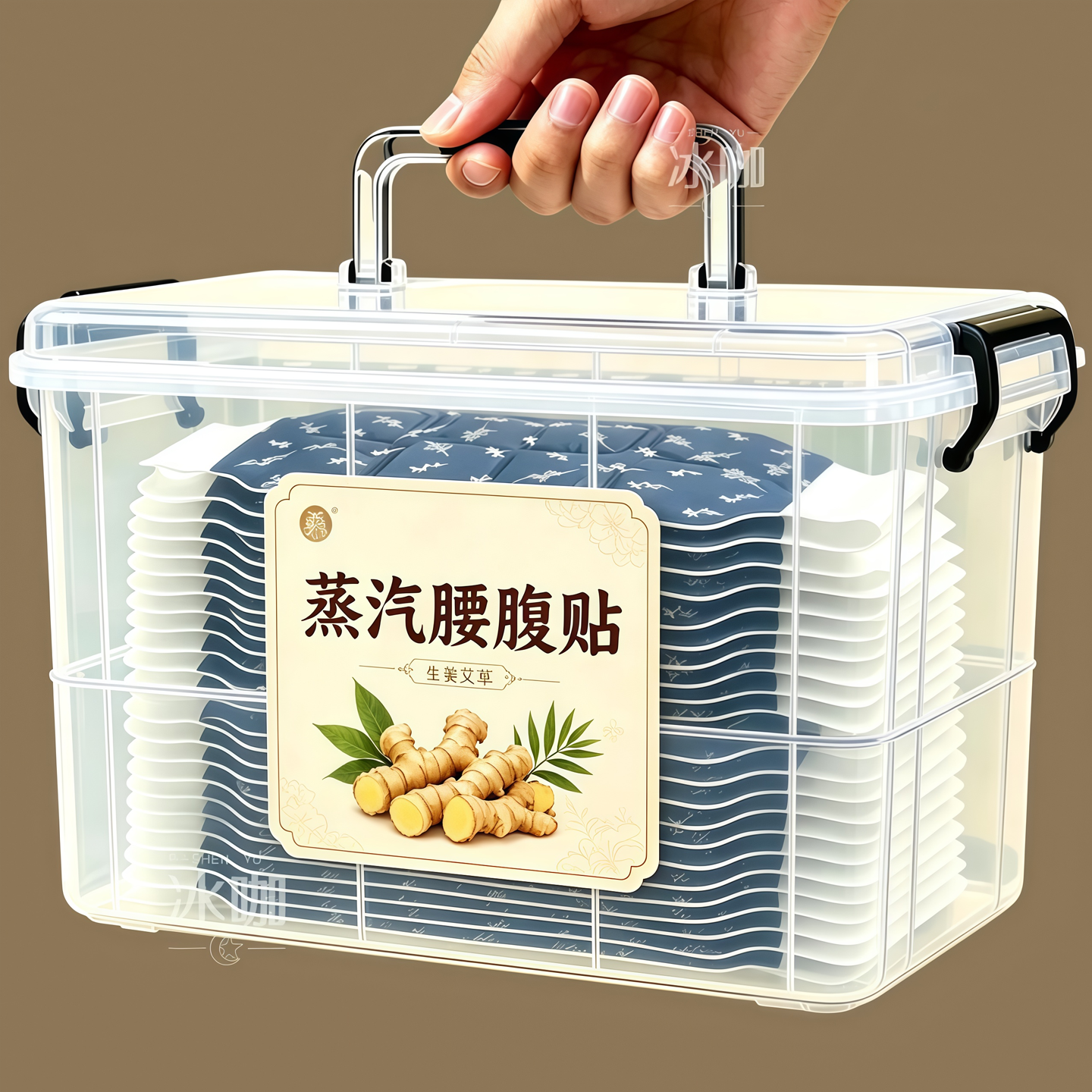 蒸汽腰腹热敷贴自发热长效恒温