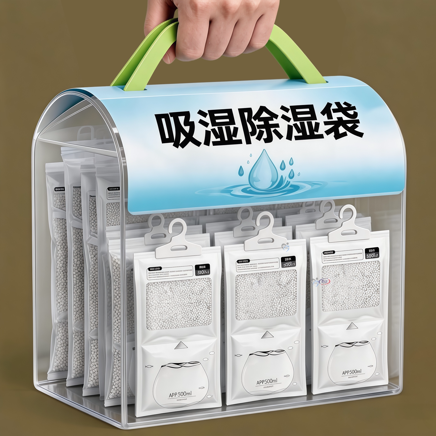 自动吸湿除湿袋吸附潮气防霉防潮
