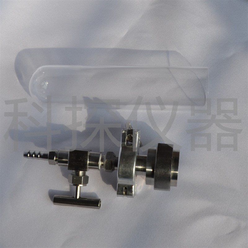 KF16转不锈钢试管接p头 KF25真空试管转接头 KF转石英管接头