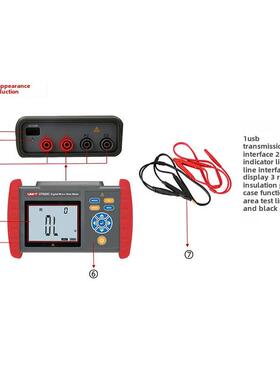 优利德UT620A/UT620B/UT620C直流低电阻计毫欧表微欧表电阻测试仪