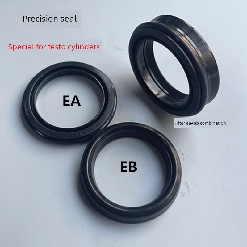 Festo Festo气缸d分离拉杆空气密封Pdf Ea Eb密封E8粉尘环高温