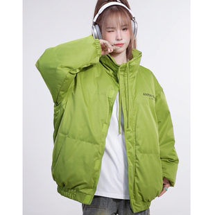 袖子可拆卸男女同款棉服女冬季时尚加厚棉袄宽松保暖情侣装外套潮