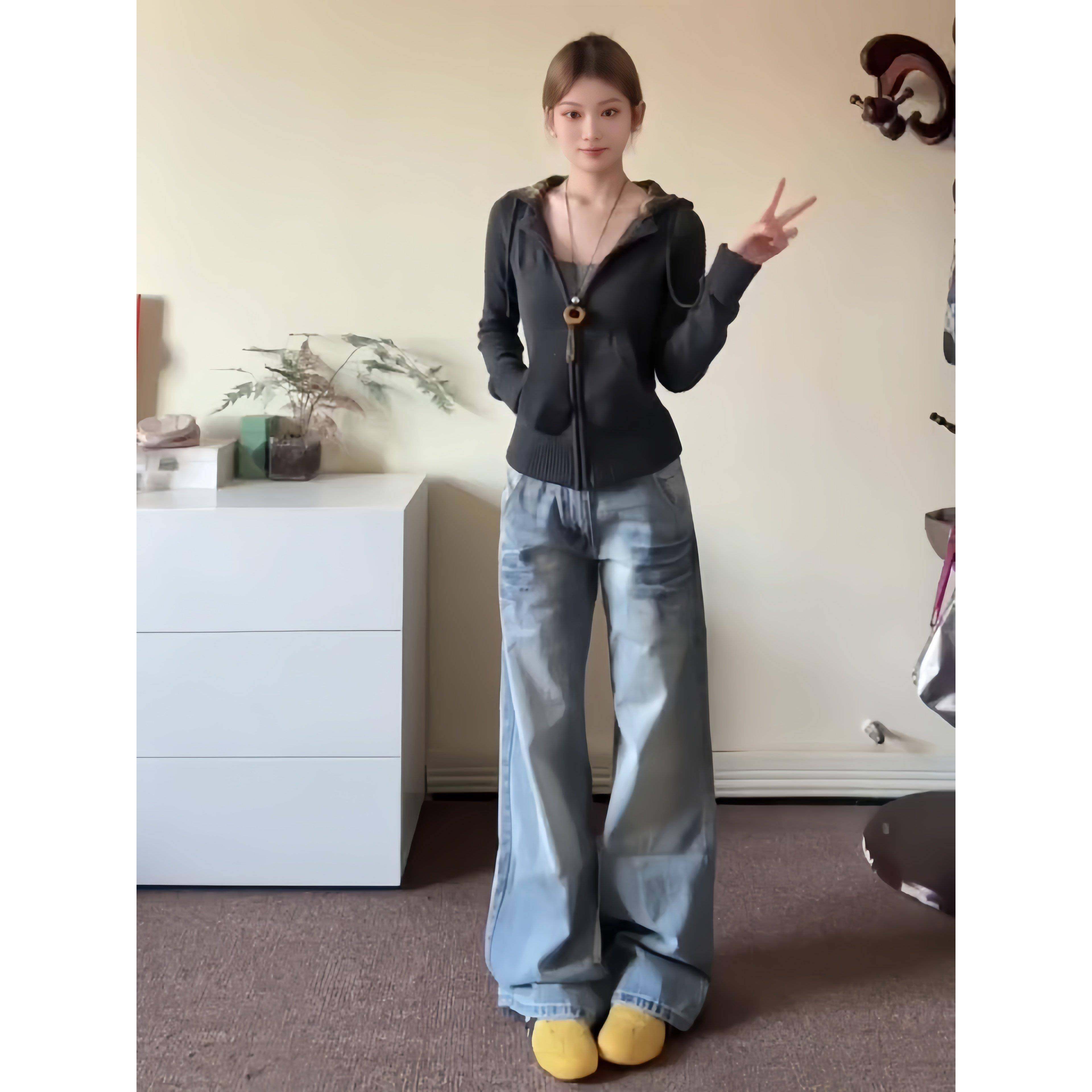 美式复古织格修子连帽毛衣外套女秋冬季身收腰短J0409E 款针辣开,女装/女士精品,毛衣,淘宝优惠券,粉丝福利购,淘宝优惠卷