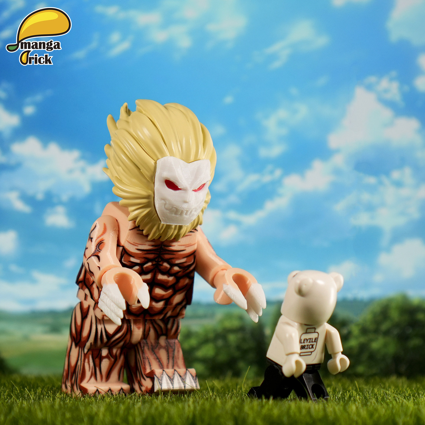 【全开模巨型人仔】芒果 乐宜乐 第三方 巨人系列 鄂之巨人