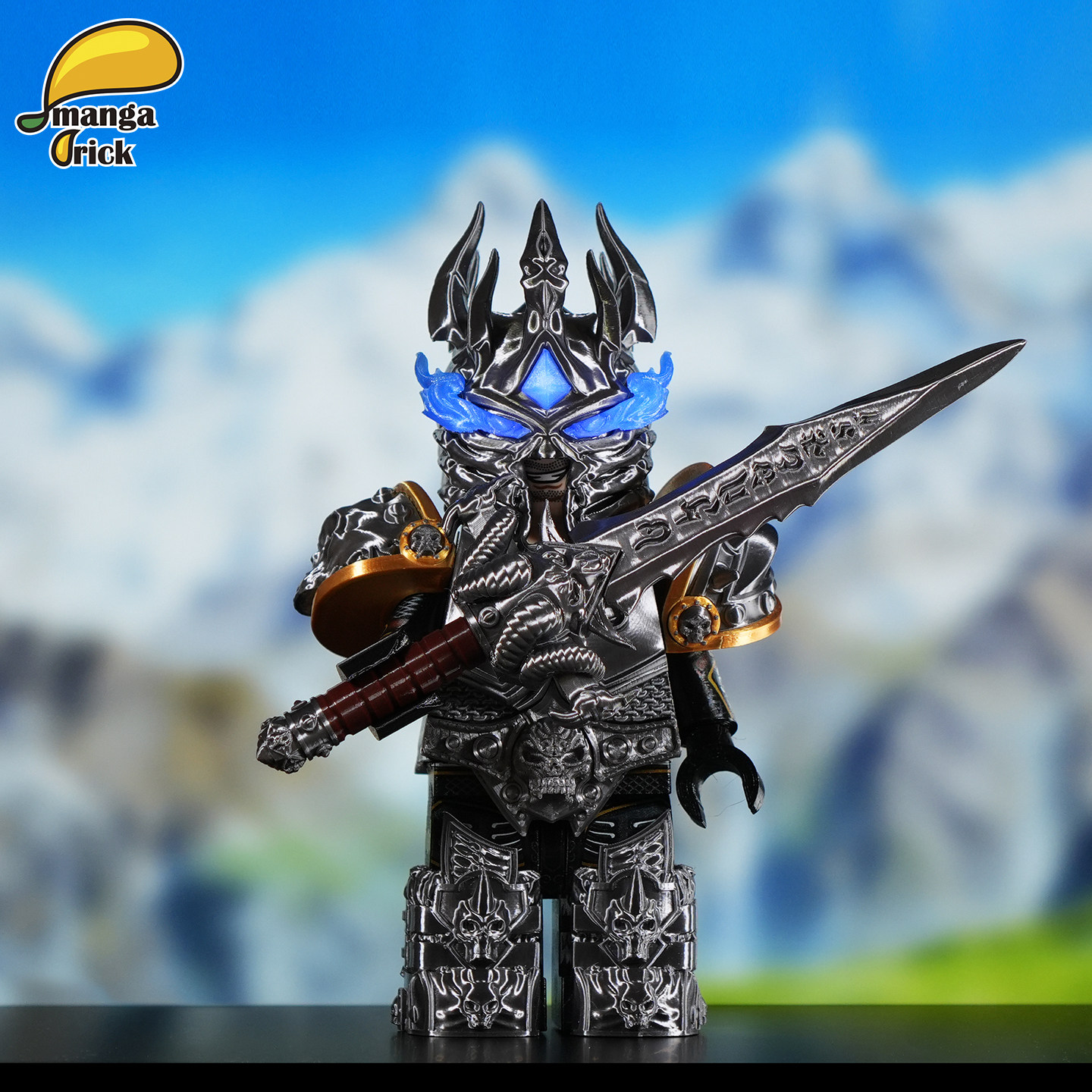 【全开模巨型人仔】芒果 乐宜乐 第三方 巫妖王 阿尔萨斯