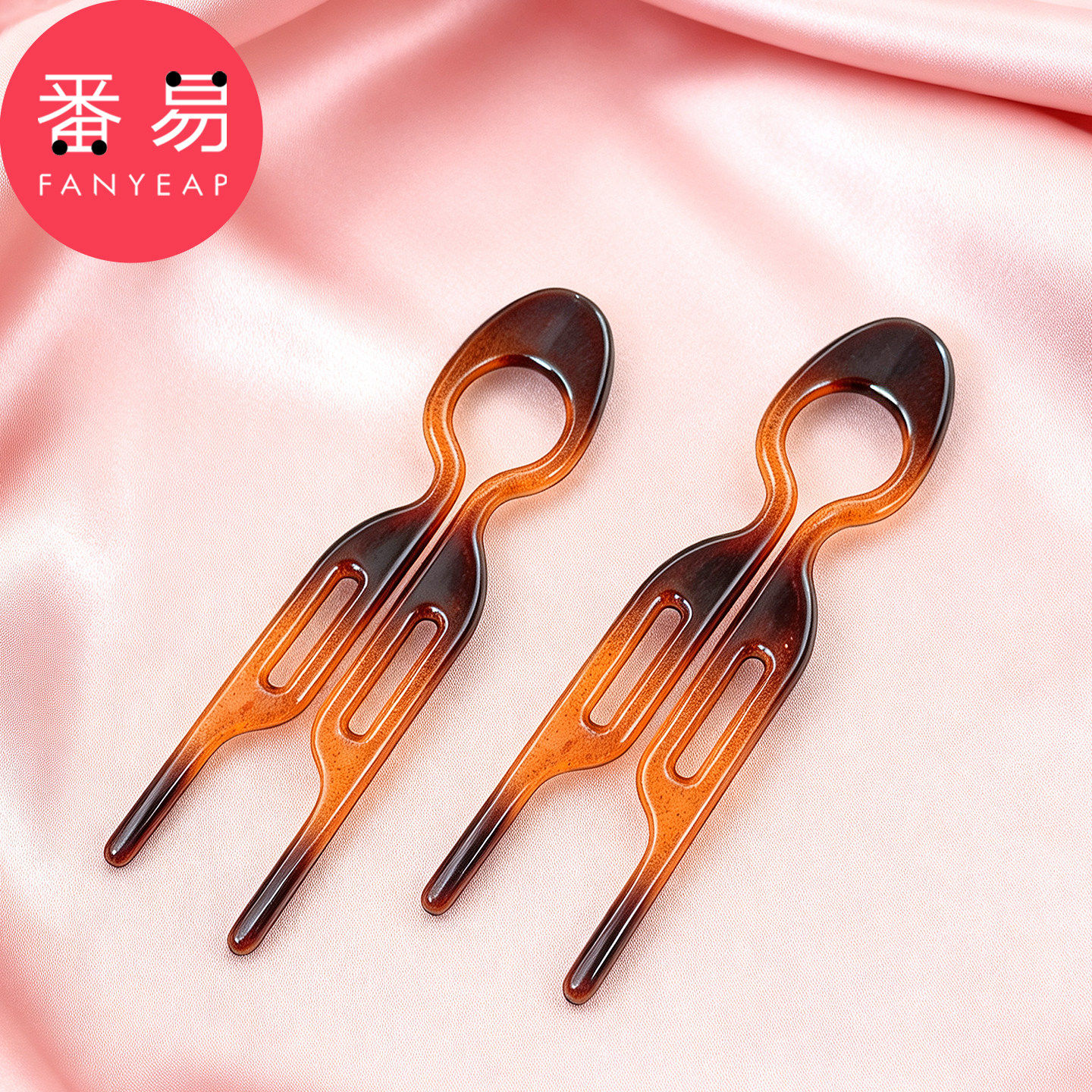 发簪C1zoq001-小鱼发簪女黑棕色丸子头盘发固定簪子发饰造型头饰,饰品/流行首饰/时尚饰品新,发饰,淘宝优惠券,粉丝福利购,淘宝优惠卷