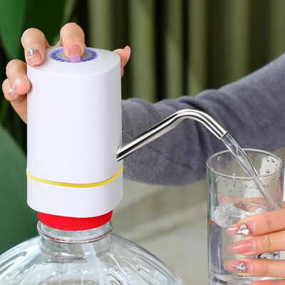 桶装水电动双泵抽水器吸水泵抽水神器纯净水桶取水饮水机压水器