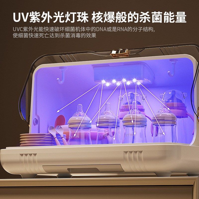 宝宝奶瓶收纳盒带盖收纳箱沥水防尘婴儿专用辅食餐具工具置物架盒,婴童用品,奶瓶储存盒/奶瓶盒,淘宝优惠券,粉丝福利购,淘宝优惠卷