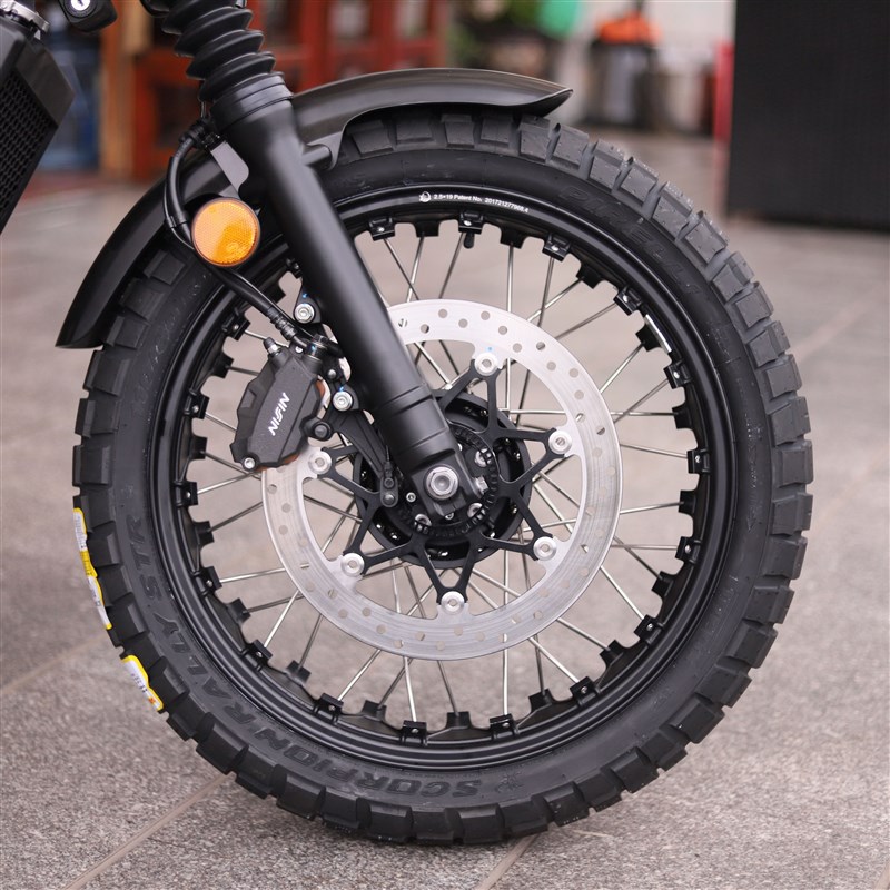 凯圣摩托车真空辐条轮毂 本田CL30x0 CL500改装幼兽500x NX400无