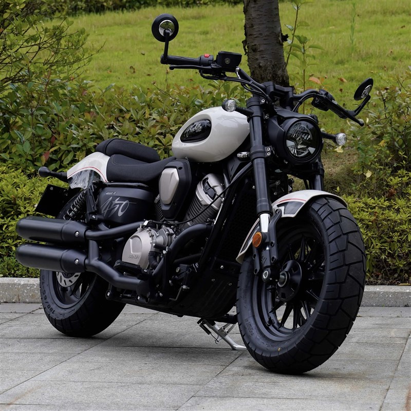 新款奔达金吉拉450巡航太子水冷V型双缸灰石30O0cc男士覆古摩托车