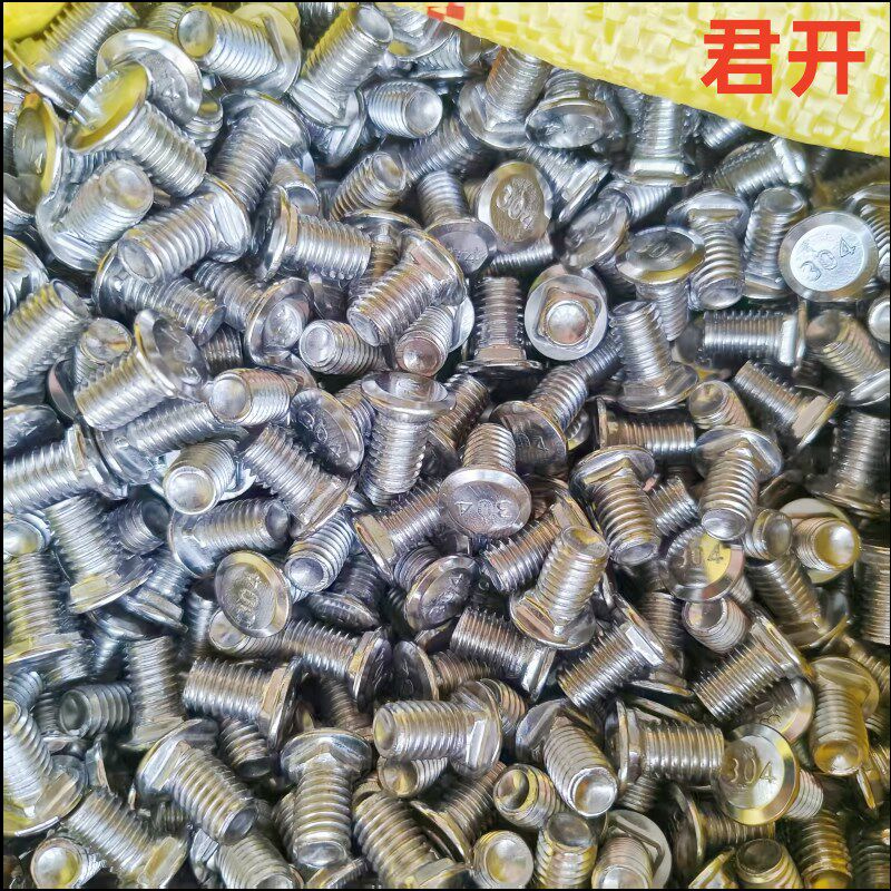 不锈钢桥架螺丝201 304桥架线槽电缆专用螺丝平头方颈马车螺栓M8