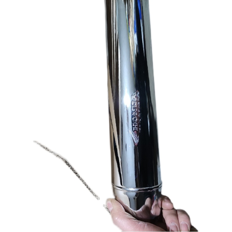 天津天虹90消声器TH90 B1 B2排气管烟筒 摩托车排气筒静音 老款