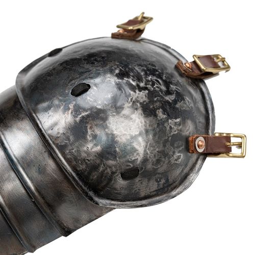 [百守卫]冷轧钢板n 明风 半臂 短 环臂甲 明边军 龙虾臂