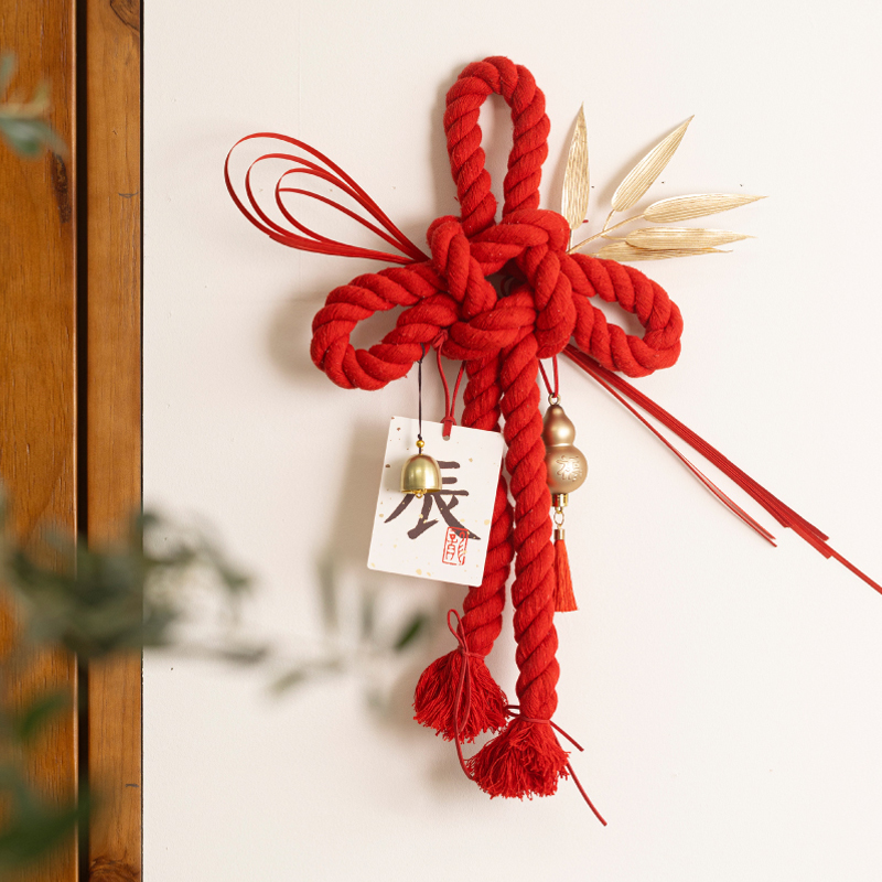 2024新款f中国结挂饰龙年万字节入户门玄关客厅挂件过年新年装饰