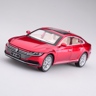 新款大众CC车模型汽车摆件合金车壳 潮流创意车内饰品男生礼物