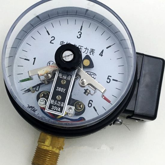 磁助式电接点压力表YXC-100  6MPA 触头功率 30VA（阻性负载）