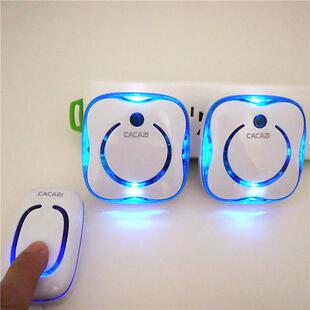 9809老人一键呼救器病人无线远距离遥控闪光门铃报警器紧急呼叫铃