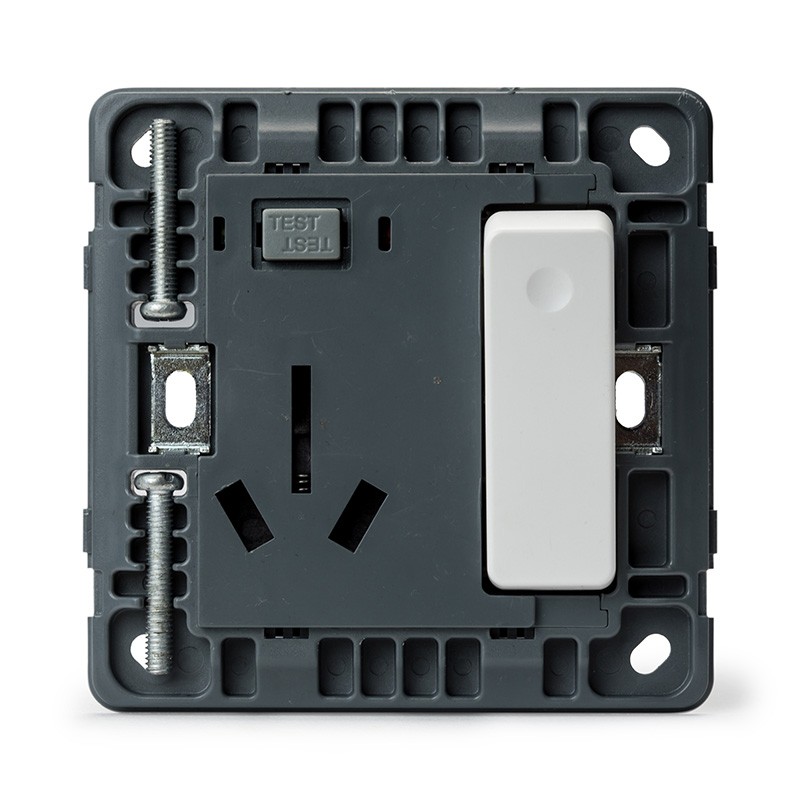 法纳通1a6A漏电保护器空气开关挂式空调热水器带漏保插座插头 86