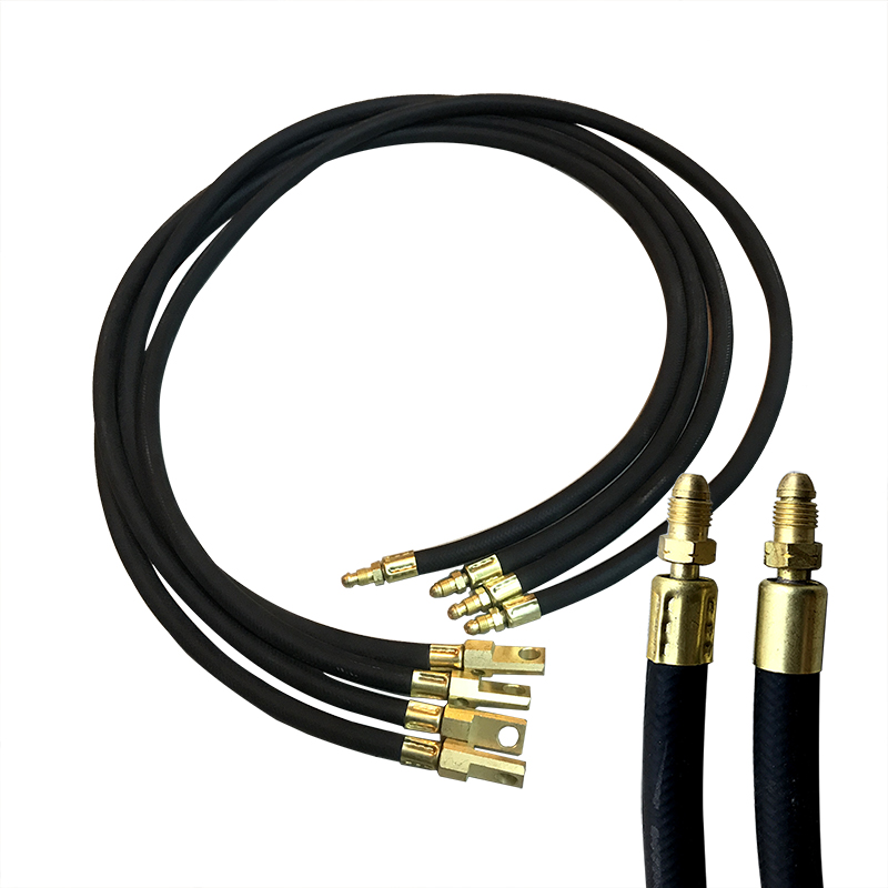 WP-18 26氩弧焊枪主t电缆 高温气管8X13铜线10平方板式扁接头