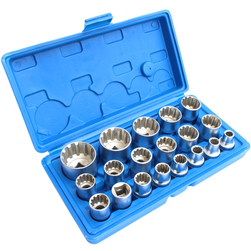 梅花套筒扳手12.5mm大飞顶维修多用工具头M子1/2多功能异型套筒头