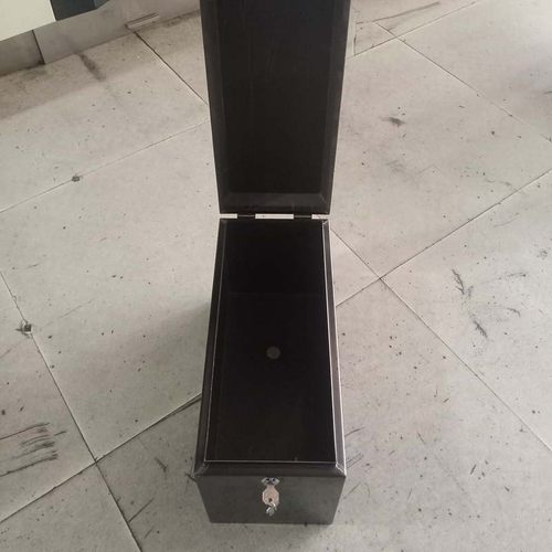 68黑钛不锈钢箱子机车尾箱y边箱工具收纳箱电动车后备箱户外防雨