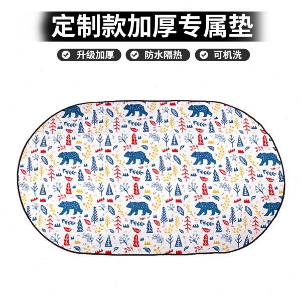 帐篷防潮垫户外3人-4人5-8人可机洗野餐垫地垫防水爬行垫专属垫