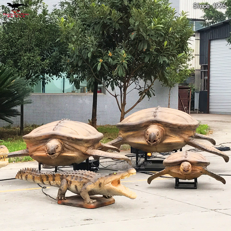 仿真机械动物 仿真海龟模型 景区海洋馆儿童乐园美陈引流