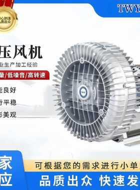 吹膜机械设备用高压鼓风机2RB 730N-7AH16 2.2KW高压风机旋涡风机