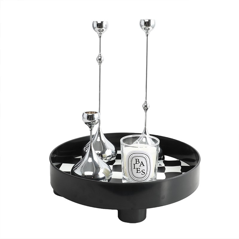 轻奢样板间客厅入门玄关窗台软装组合饰品摆件创意蜡烛装饰书道具