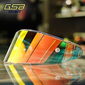 镀红 GSB头盔镜片 镀金 专用镜片 镀黑红日用 RC5型号