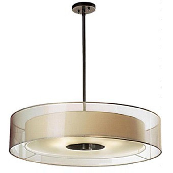 新中式卧室吸顶灯现代客厅禅意样板房灯圆形简约S茶室装饰饭厅吊