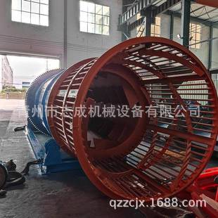 大型洗石机圆筒式洗矿机小型齿轮式滚筒擦洗筛选一体机设备