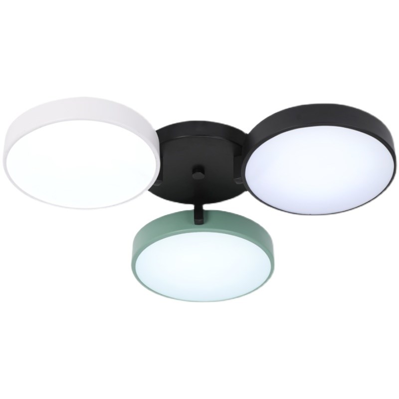 新款北欧现代简约主卧室吸顶灯2025年网红个性创意儿童房阳台灯具