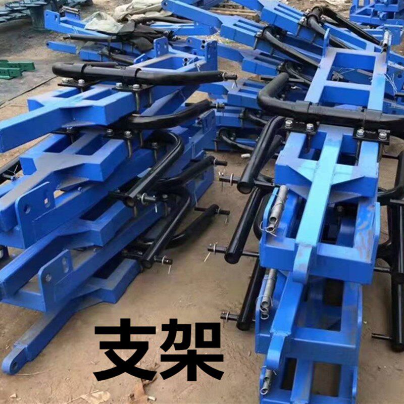 大型植树挖坑机拖拉机配套种树机螺旋钻J头打坑机打洞打桩机配件