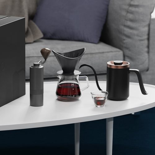 MAVO手冲咖啡壶套装礼盒 咖啡全套 手冲壶磨豆机分享壶滤杯礼品