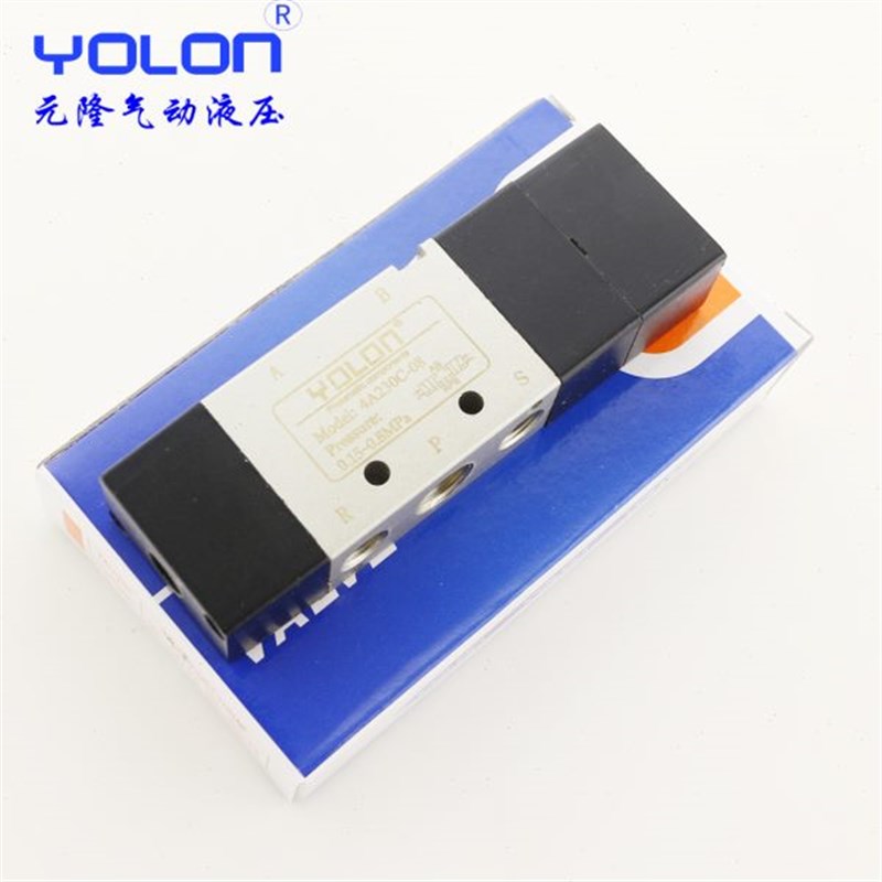 三位五通中封双气控4A130C-06 4A230C-08 4A330C-10 4A430C-15