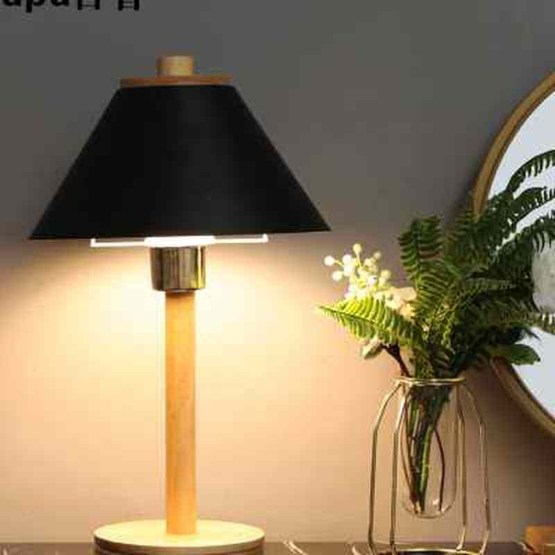 装饰台灯卧室北欧简约现代日式家用温馨浪漫N结婚喂奶起夜床头柜o