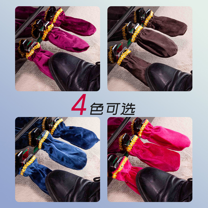 通用钢琴配件金丝绒布料材质脚踏板套脚踏板保P护罩电钢脚踏3只装