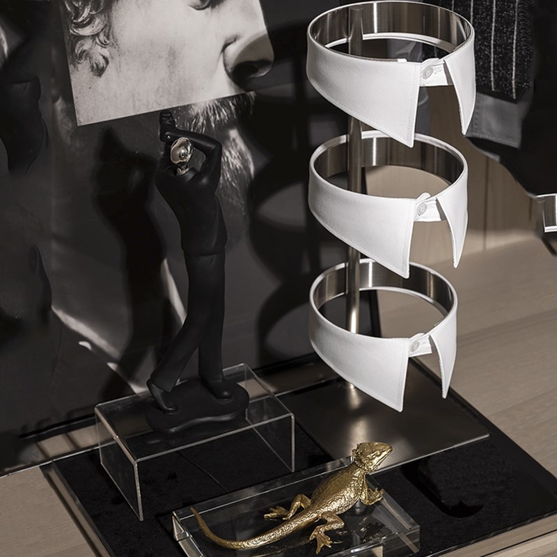 样板房主卧衣h帽间软装饰品展示架工艺品摆件轻奢软装道具组合