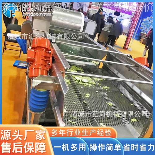 诸流涡式菜机厂家 切断洗类蔬菜去杂振动清洗机 终身城HAL售后保