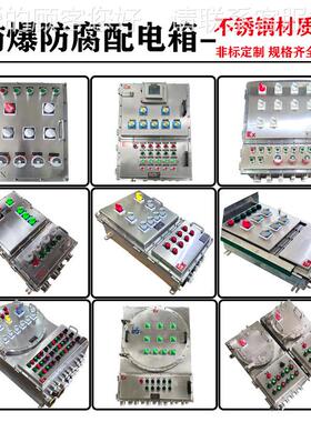 631不箱锈钢防爆配电BXMD/BKK箱络机柜设备箱IIC防爆电网器控制户
