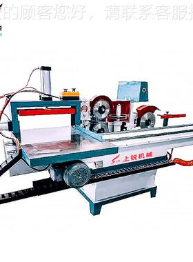 上碟锐自动数燕尾开MD2108D榫孔机铣槽钻机单轨气动半控自动五出