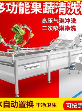厂家供应鹌鹑蛋清洗机QMD 泡冲浪凤气梨清机 罐头工加成套洗设备