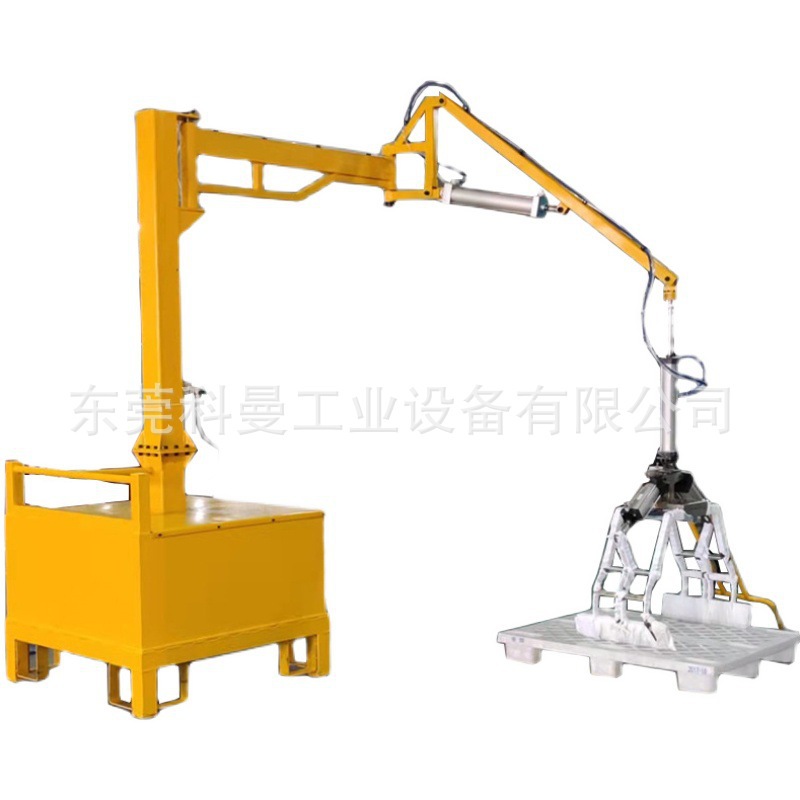 折臂式助力臂机械手可移动搬运卷料布料纸袋码垛上料气动平衡吊具