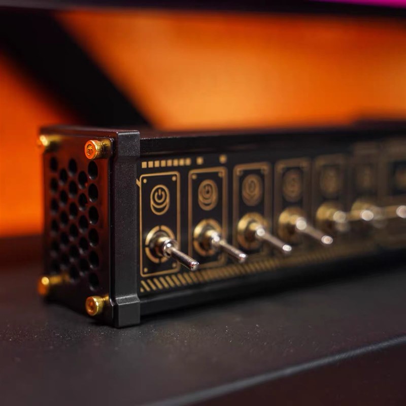 USBHUB转换器区块化插排扩展坞独立控制钮子开关复古男友礼物桌搭