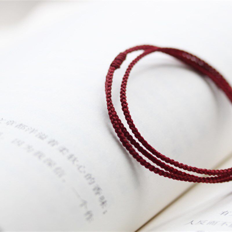 猫妈家  订做。钟爱一t生 三生三世金刚结 本命年祈福手链 红绳