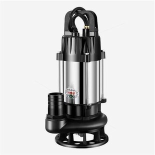 德国进口无刷直流切割污水泵48v60v72伏通用家用化粪池排污车