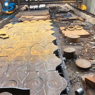 Q550CDE Q460E Q460B钢板切割激光下料 Q460D Q690DE高强板Q460C